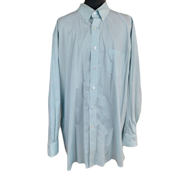 Daniel Cremieux Men’s Button Down Shirt Long Sleeve Size XXL Checkered Pattern - Picture 1 of 7